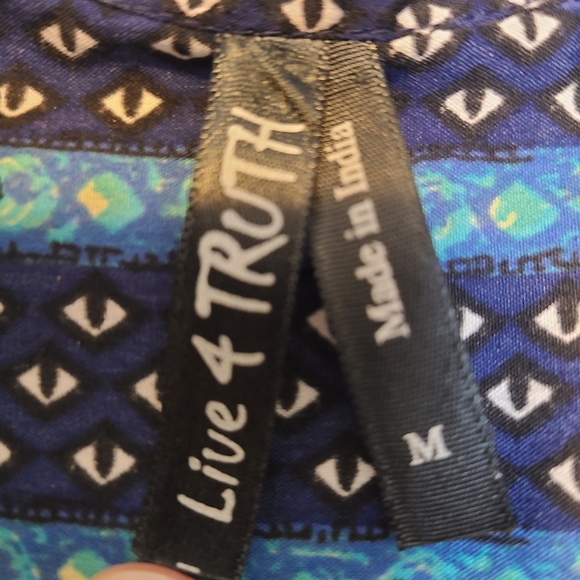 Boho Blouse by LIVE 4 Truth size M - Picture 5 of 6